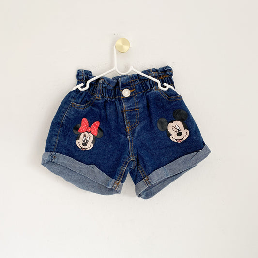 Minnie Mouse - Denim Shorts - 4-5 Years