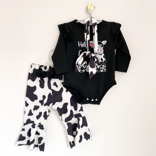 SHIEN - Cow Outfit - 6-9 months