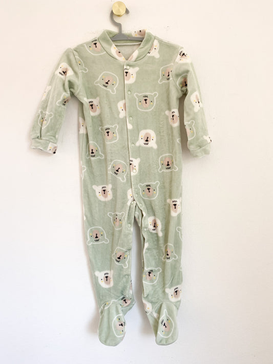 Woolworths - Fleece Babygrow - 6-12 months