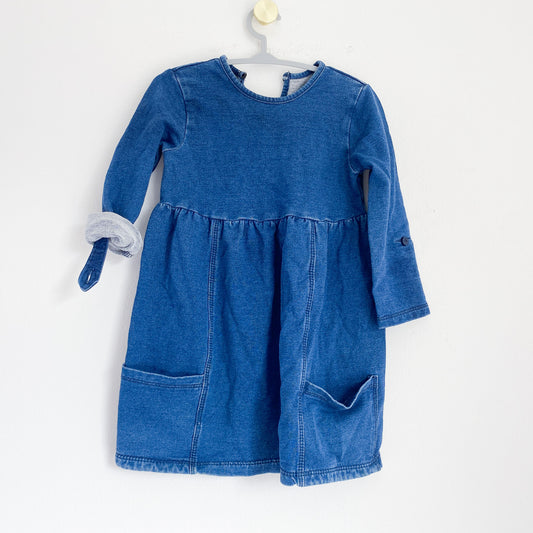 Woolworths - Denim Dress - 12-18 months