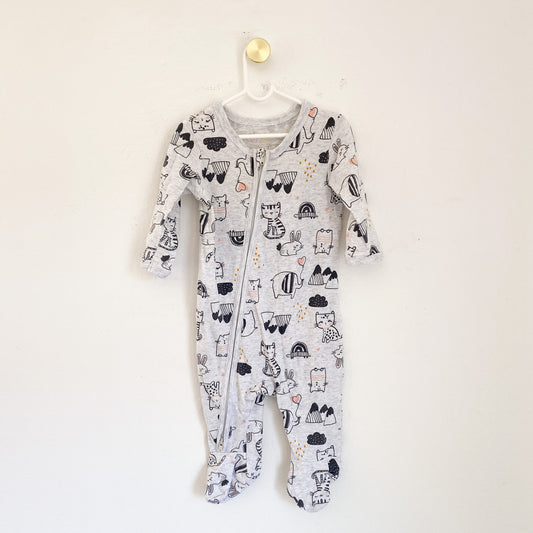 Woolworths - Babygrow - 1-3 Months