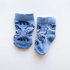 Blue Dino - Socks - 0-3 Months