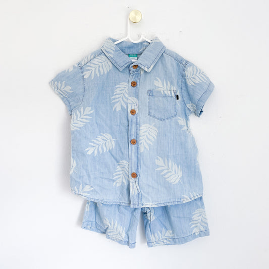 Ackermans - Shirt, Shorts - 18-24 Months