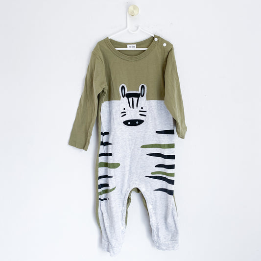 Zebra - Romper - 12-18 Months